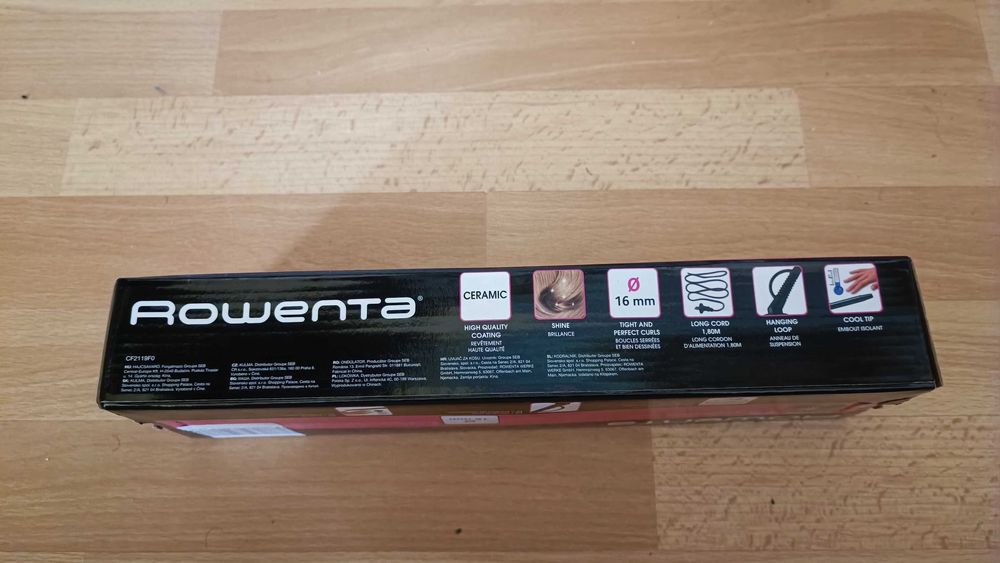 Rowenta- Modelador de cabelo, nunca usado