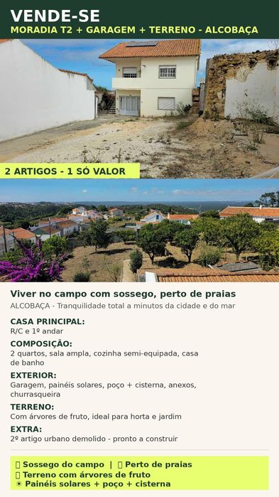 Moradia em Alcobaça