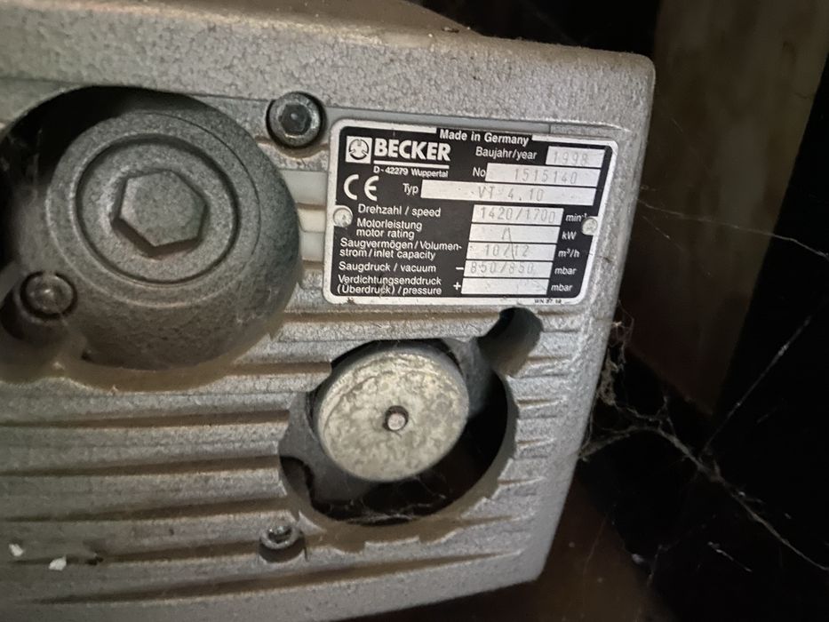 Pompa próżniowa Becker -850 mbar