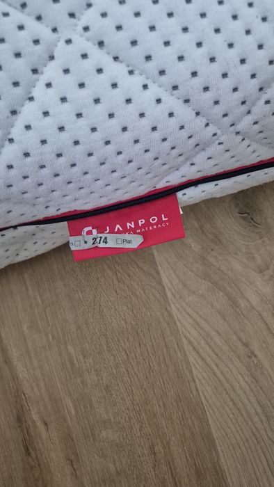 Materac 200x180cm Janpol średnio twardy