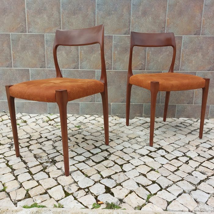 Cadeiras vintage estilo nórdico