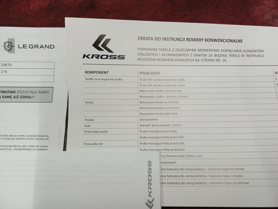 Rower dziecięcy jak nowy firmy KROSS
