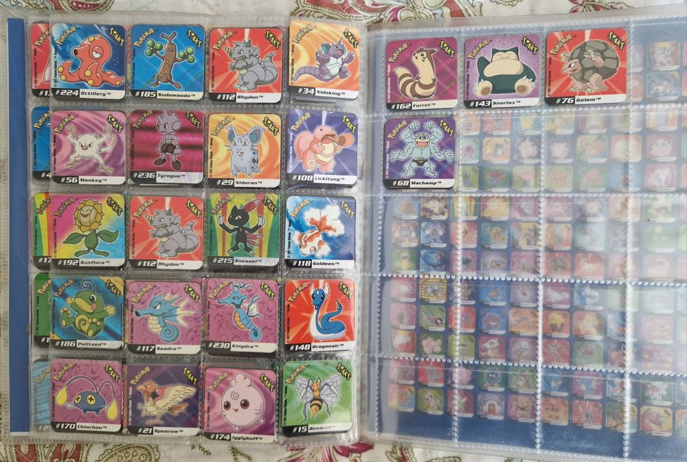 Pokemon Staks 2 Cadernetas