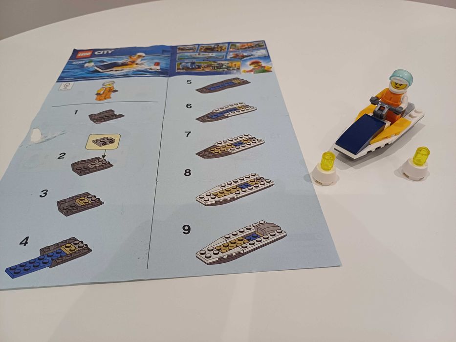 Lego city łódź wyścigowa nr kat. 30363