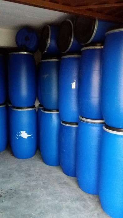 Barricas/depósitos/bidons/potes 120 litros