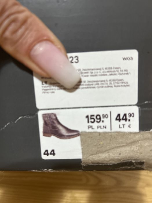 Męskie buty Memphis rozmiar 44