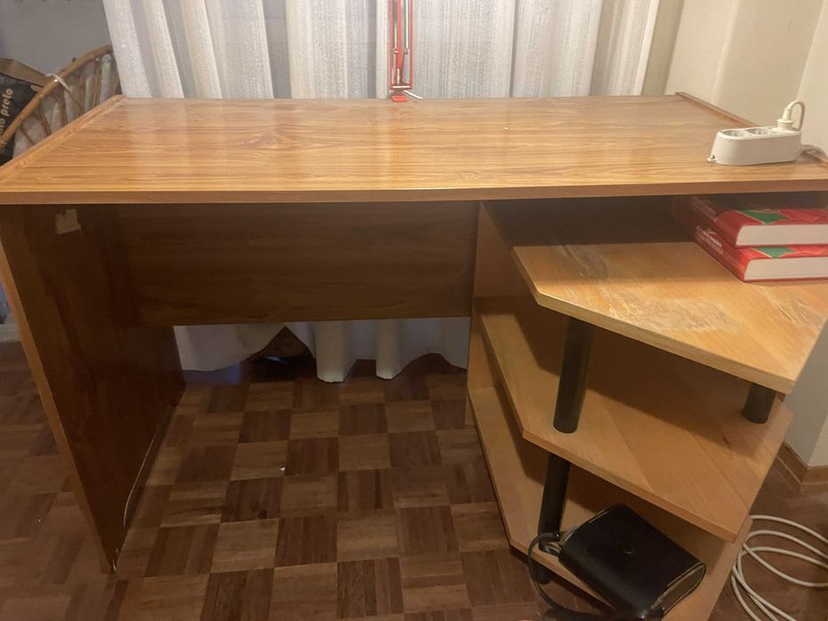 Brown Wooden Desk