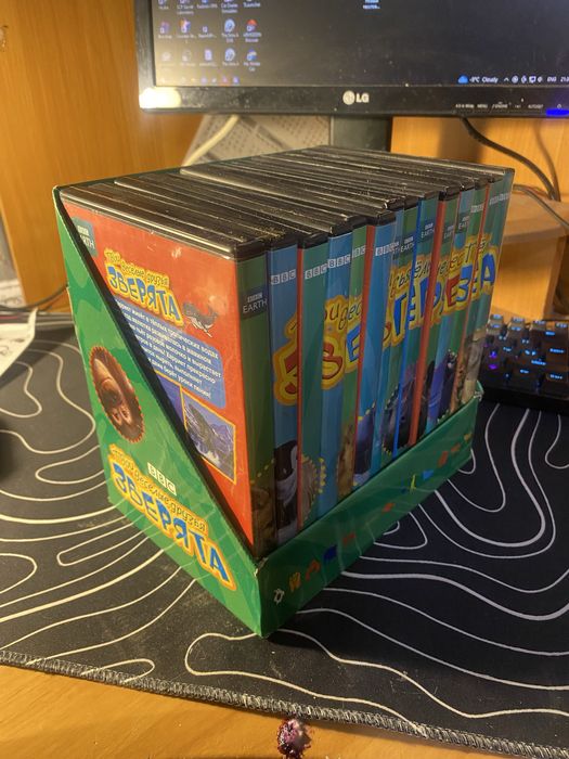 Колекція дисків "Твої веселі друзі звірята" (DVD)