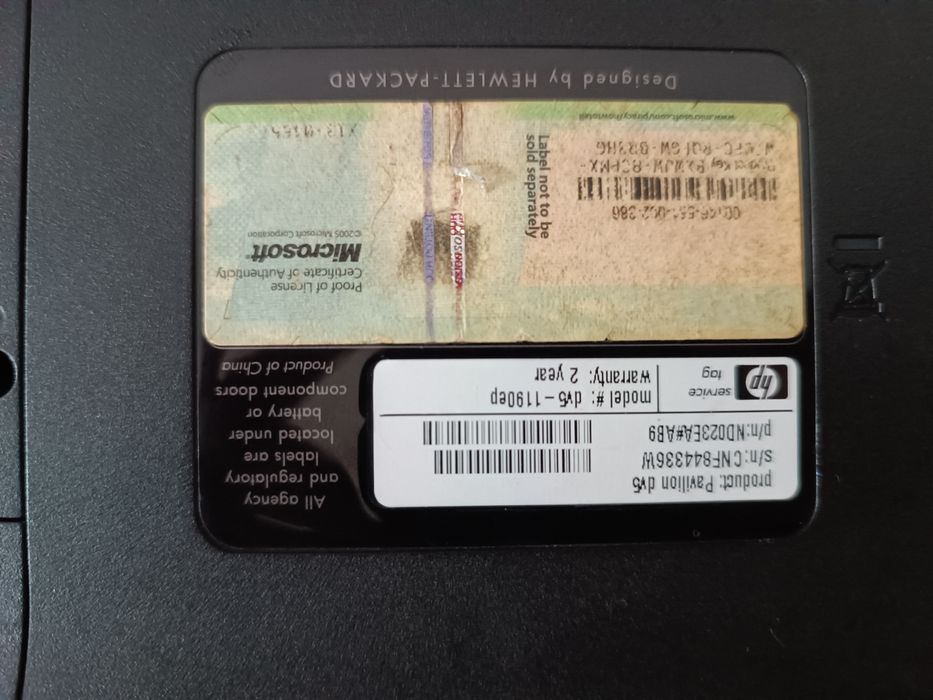 portatil hp pavilion dv5 1190 ep NOVO PREÇO