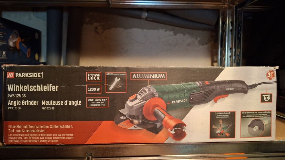 Szlifierka Parkside PWS 125 G6