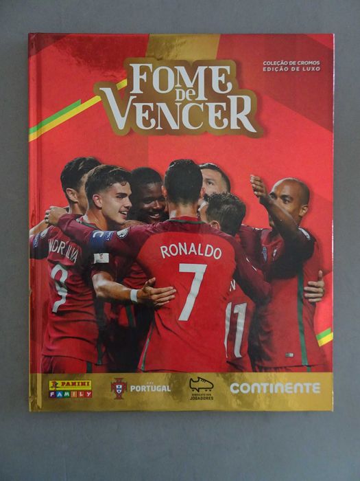Caderneta de cromos Fome de Vencer (faltam 5 cromos)