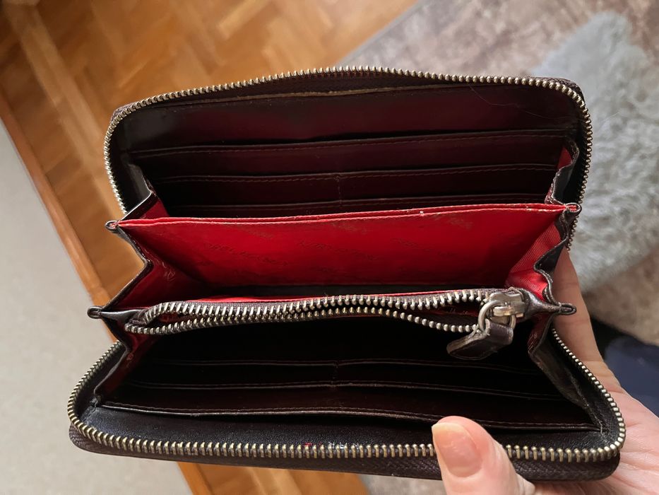 Кожаный женский кошелек Karya