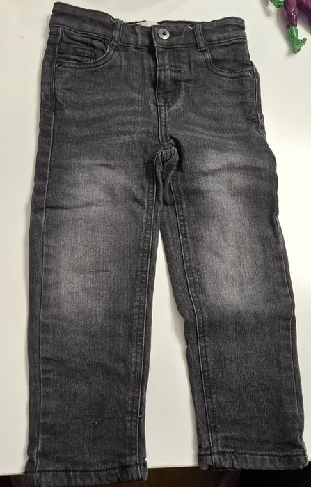 Bawełniane Spodnie jeansowe 98