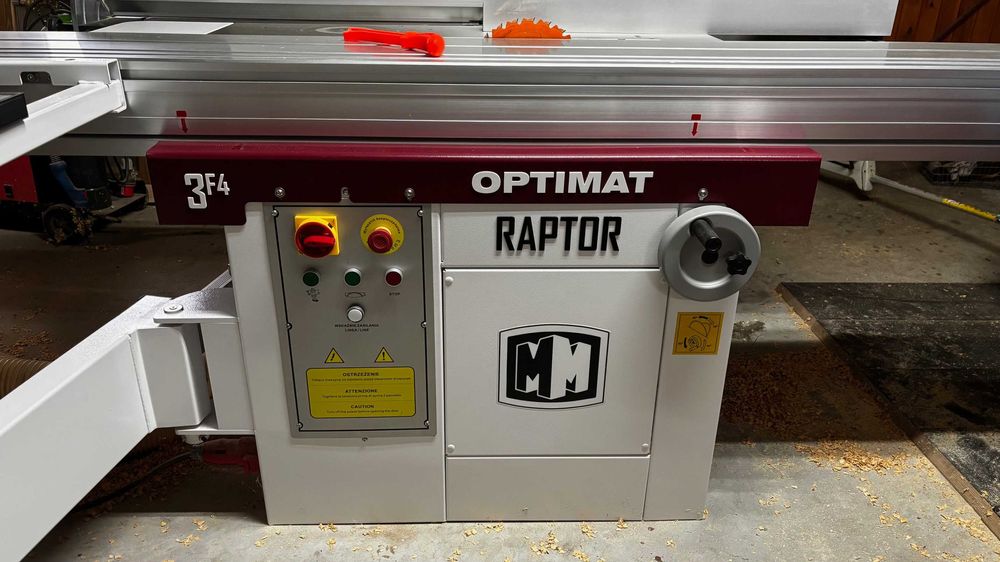 Maszyna OPTIMAT RAPTOR C3-F4-S strugarka frezarka grubościówka pilarka