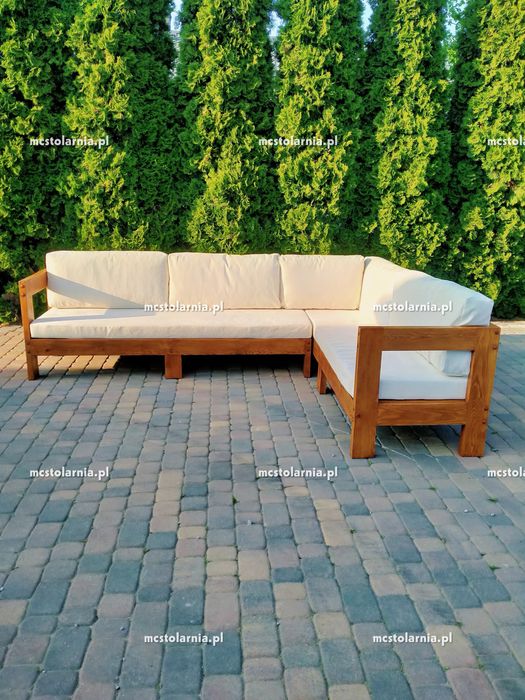 Komplet ogrodowy zestaw mebli ogrodowych hamak ogrodowy poduszki