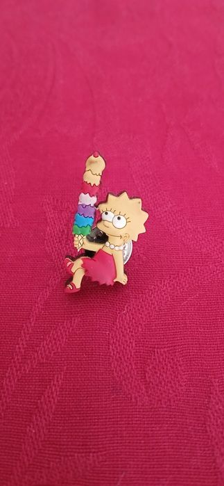 Pin Lisa Simpson, de 2001, novo