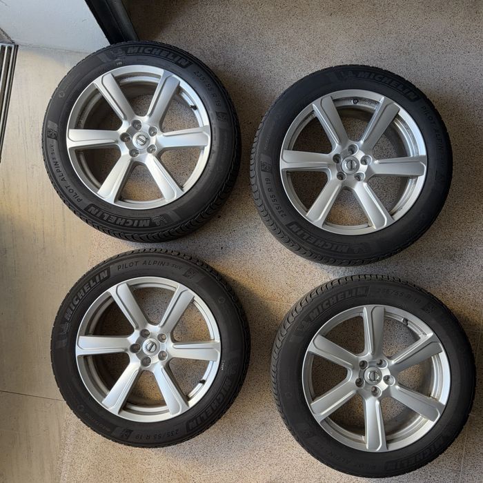 Jantes Originais Volvo XC90 19” + Michelin Pilot Alpin 5 SUV | Como Novas