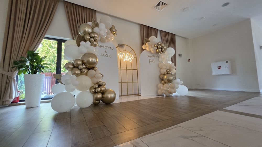 Ścianka girlanda balonowa