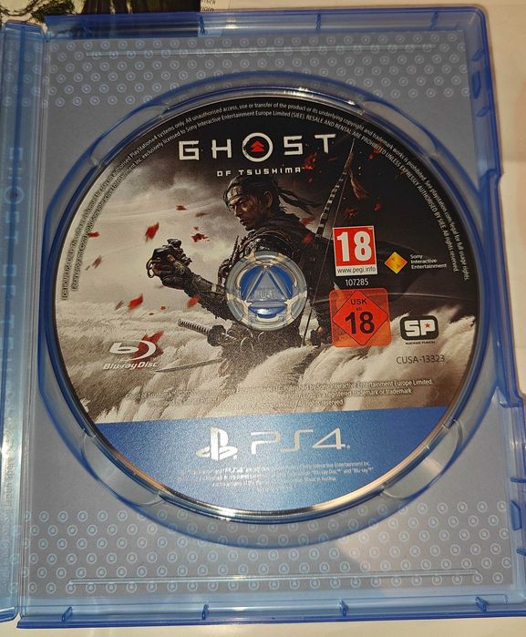 Ghost of Tsushima PS4 Призрак Цусимы ПС4 лицензионный диск