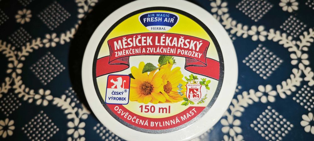 Maść konopna oraz maść nagietkowa