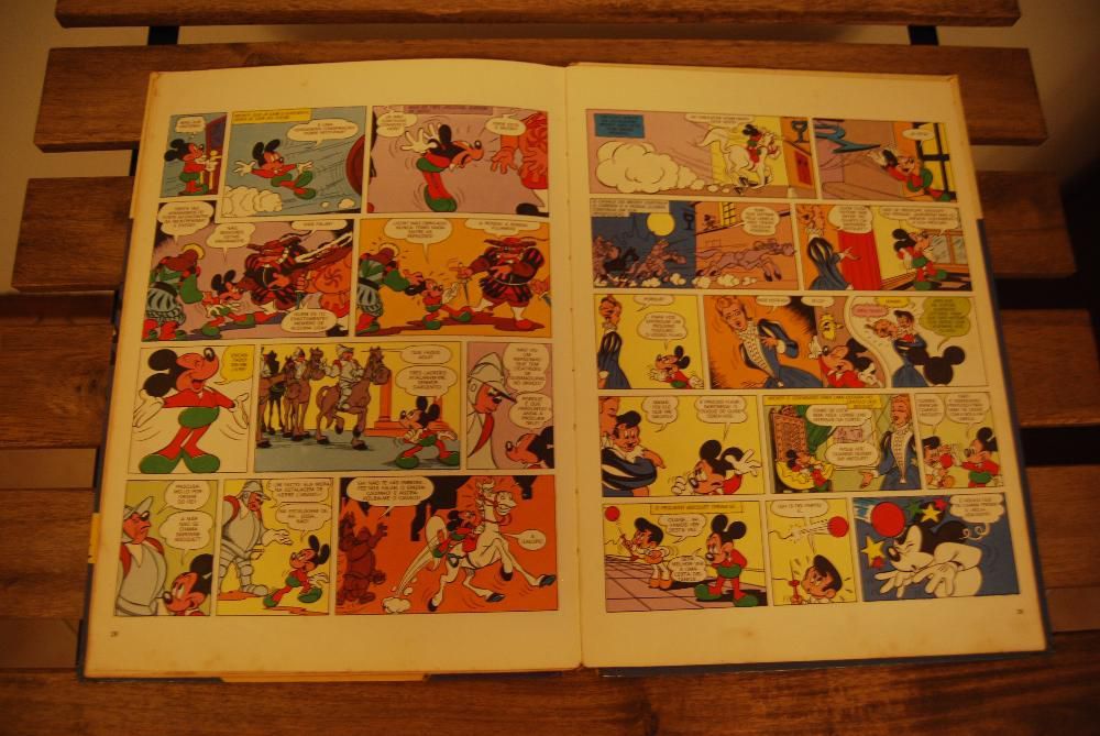 Banda Desenhada Mickey - "Mickey e os Peles-Vermelhas"