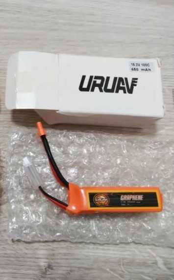 akumulator LiPo URUAV GRAPHENE 15,2V 450mAh 100C 4S bateria xt30 14.8v