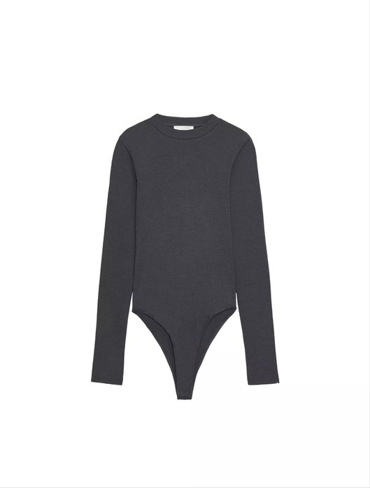 Серое боди Zara