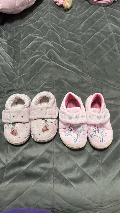 Тапки next тапочки для девочки 21,5 и 22 р в садик для дома за все 100