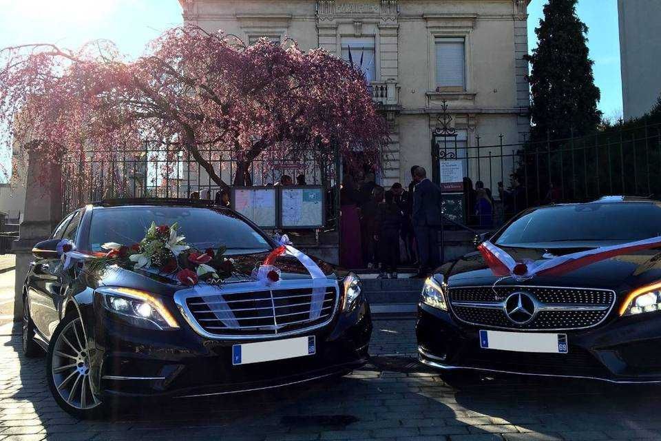 Auto do Ślubu Mercedes S i Cls