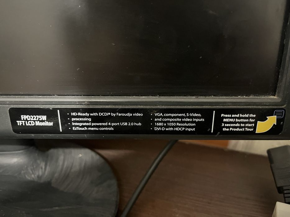 Monitor LCD płaski