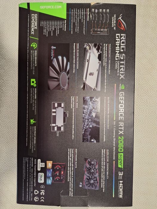 ASUS ROG Strix RTX 2060 Super OC 8GB – Nunca usada
