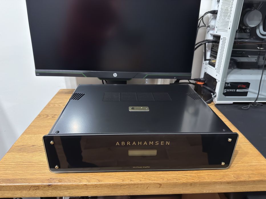 Wzmacniacz końcówka mocy Abrahamsen v4.0 UP 2x140W Stereo 280W Mono