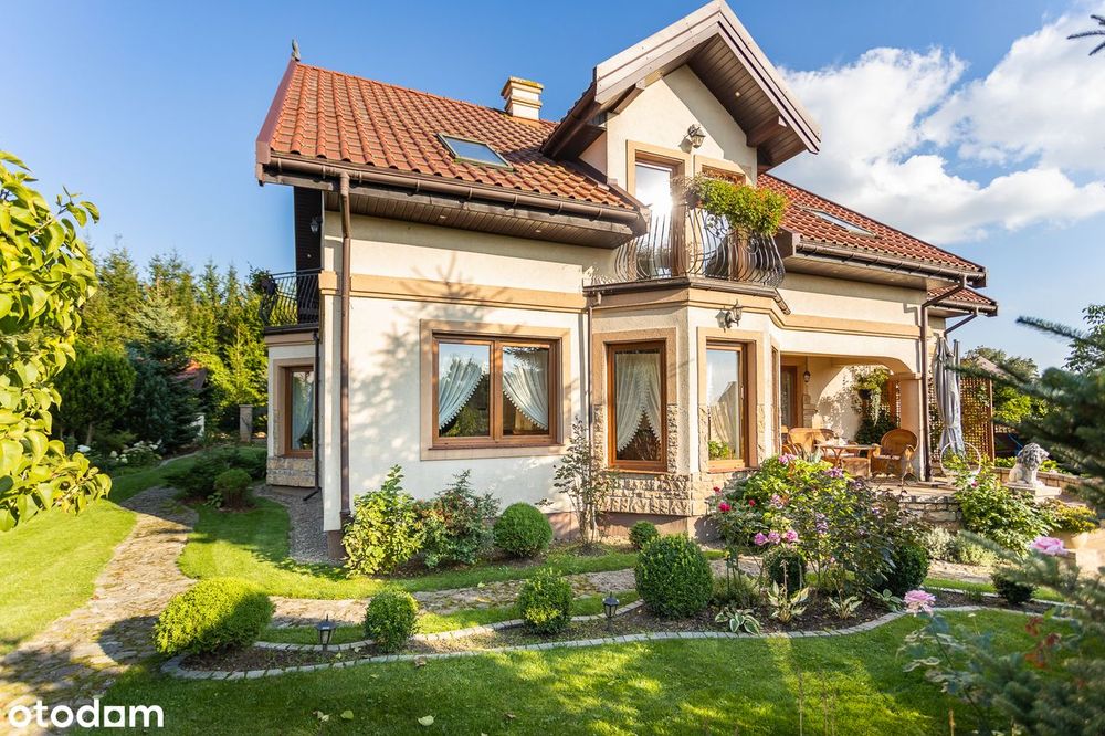 Atrakcyjny dom z pięknym ogrodem Kaplityny Olsztyn