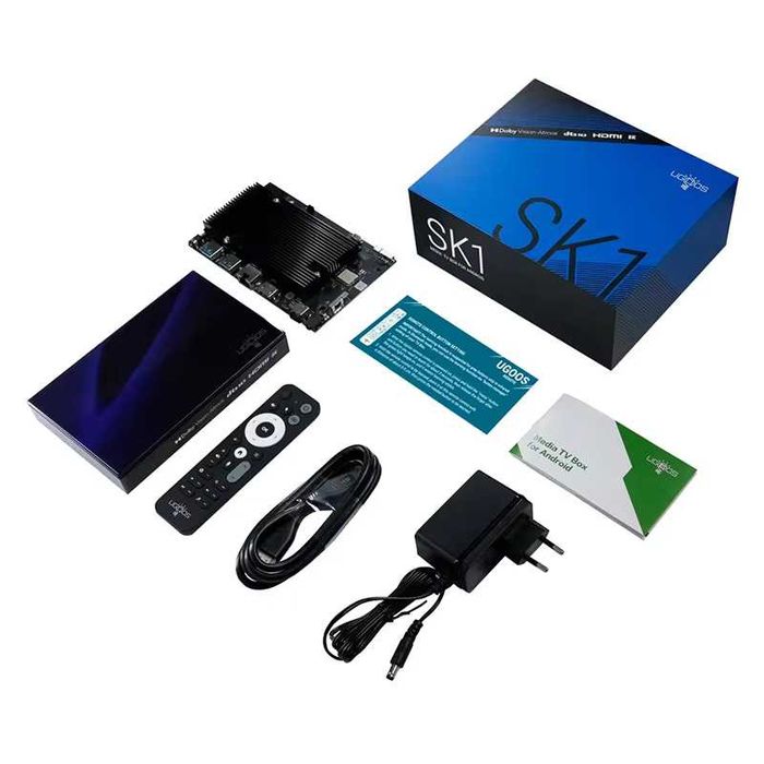 Смарт ТВ приставка Ugoos SK1 8/128 Гб Smart TV Box Android 14