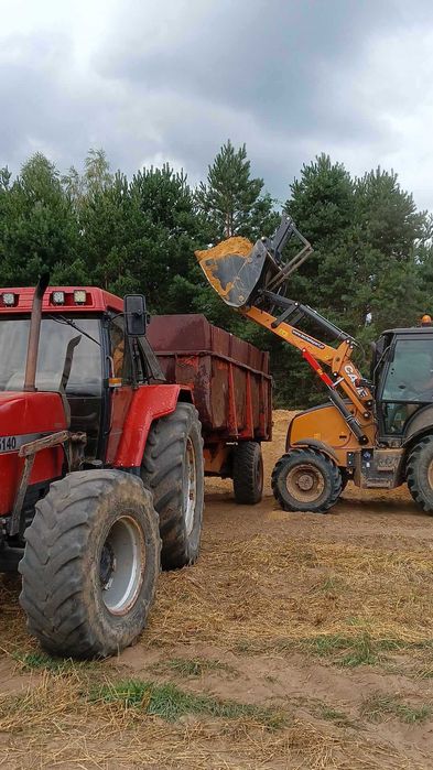 Usługi koparko-ładowarką