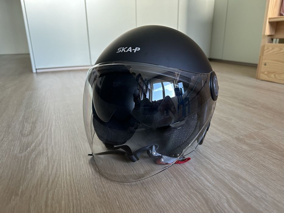 Capacete Ska-p aberto