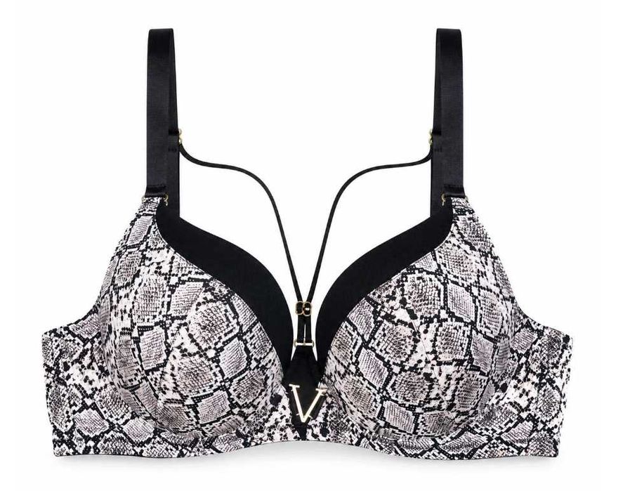 Biustonosz straps Usztywniony 80D stanik Love Magnolia ozdobne paski