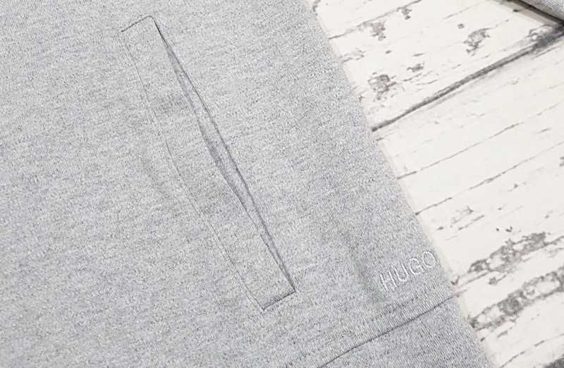 Hugo Boss * Darrison * bluza * rozpinana * szara * męska * XL