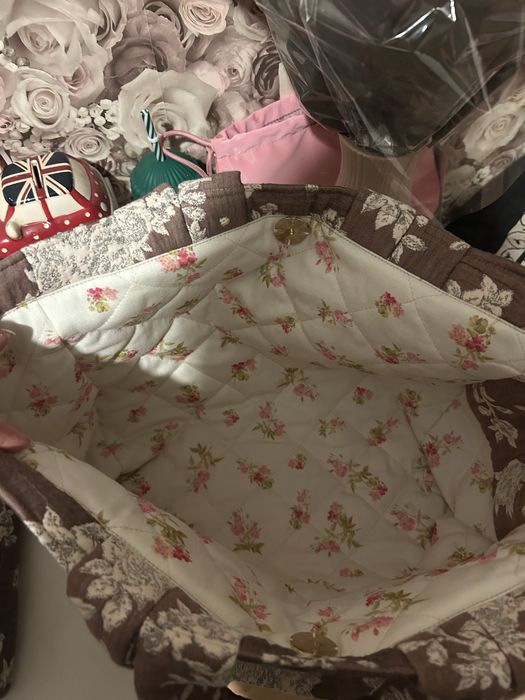 Set torba i kosmetyczka bizuu