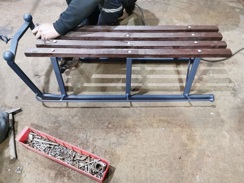 Duże masywne sanki idealne do quada