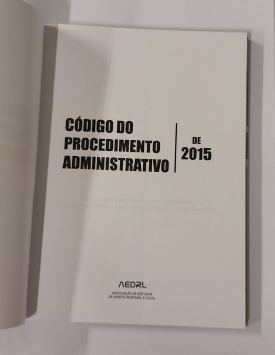 Código Procedimento Administrativo - NOVO