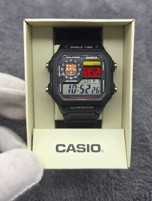 Casio Royale FC Barcelona AE-1200WH-1AVEF – Fabrycznie Nowy Unikat