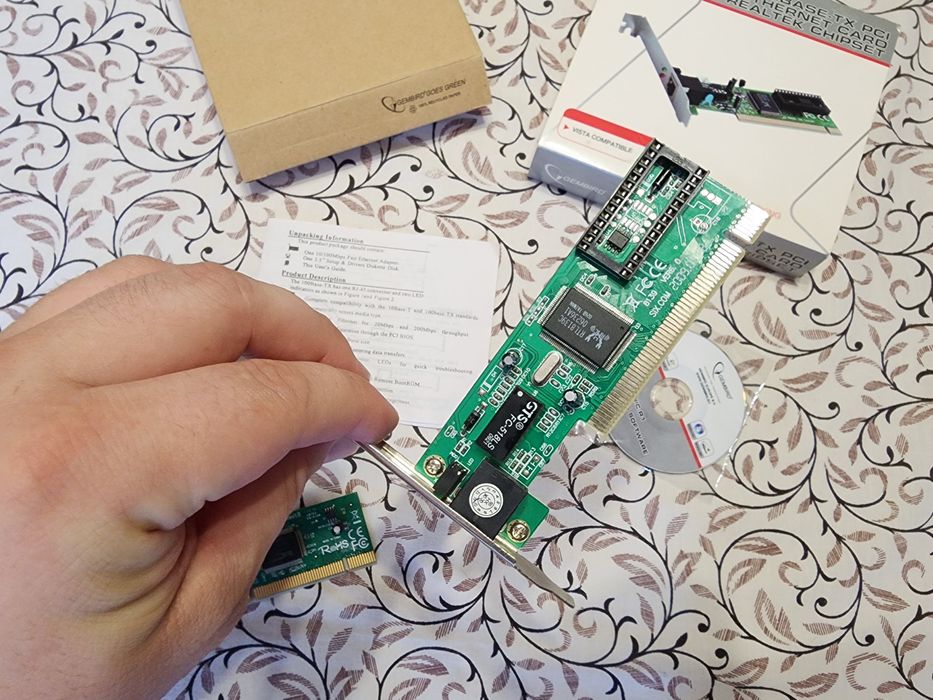 Сетевая карта  Tp link tf 3200/Gembird nic-r1