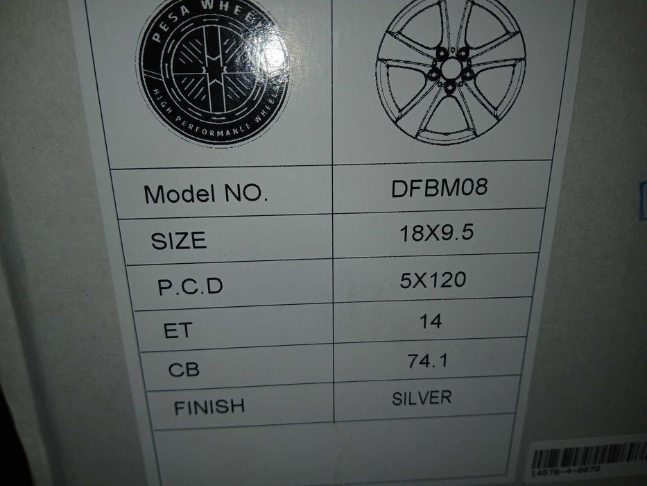 jantes 18 5/120 style 128 - NOVAS 2+2