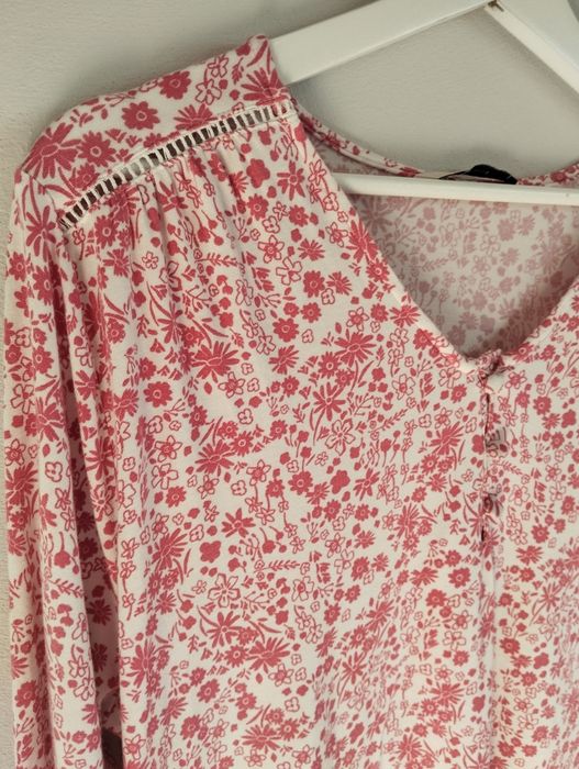 Bluzka z modalu w kwiaty r. 2XL 44 TU Woman