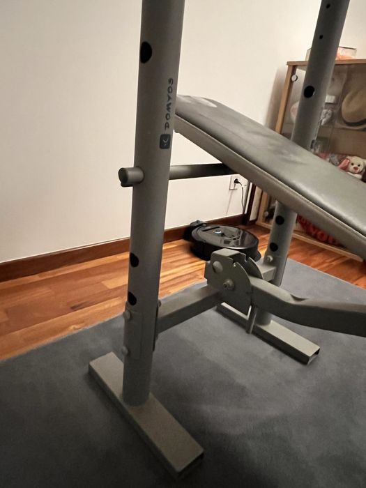 Banco ginasio para desocupar