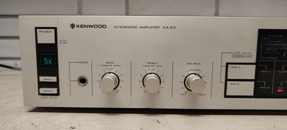 Wzmacniacz KENWOOD KA-5X. Hi-fi stereo
