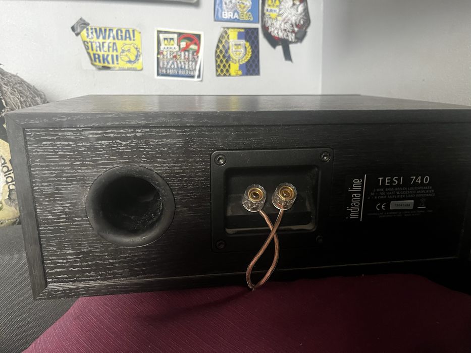 Kolumny indiana line tesi plus ampituner panasonic sa he 7