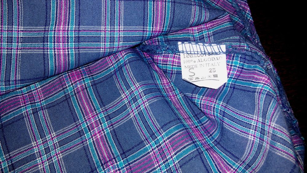 Bluzka koszula kratka damska Italy