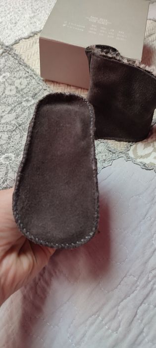 Buciki, botki, niechodki, rózm.74, Zara Mini